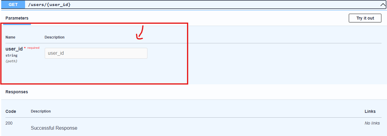 Path Parameter Example
